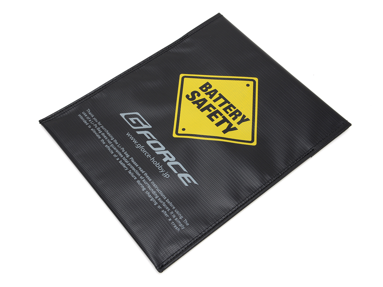 LiPo Bag Black (18*22cm) | G-FORCE | 株式会社ジーフォース