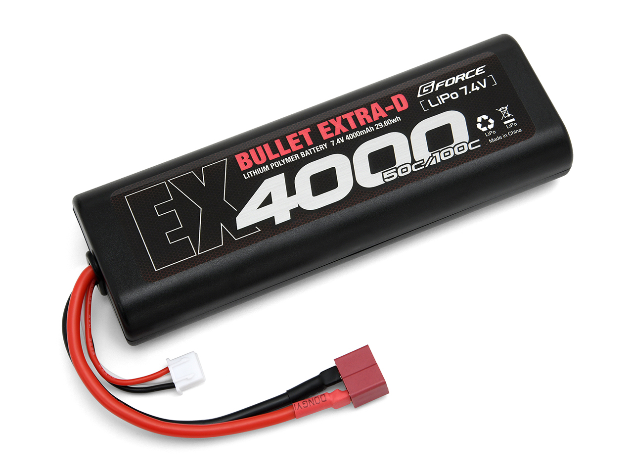 ラジコンカー用LiPoバッテリー BULLET EXTRA LiPo | G-FORCE